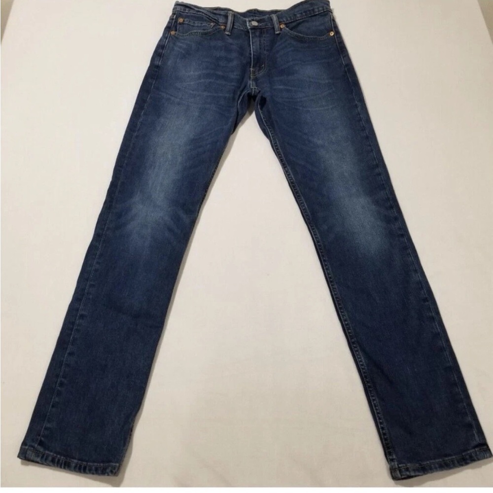 Mens Levi's Blue Straight Jeans Classic Style